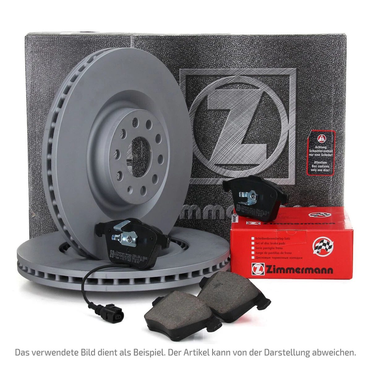 Гальмівні колодки та диски Zimmermann для Renault Trafic III Kasten