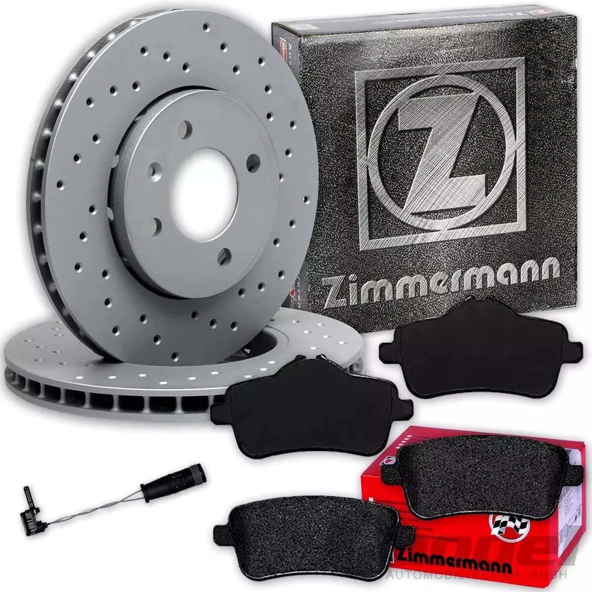Гальмівні колодки та диски Zimmermann для Renault Trafic III Kasten